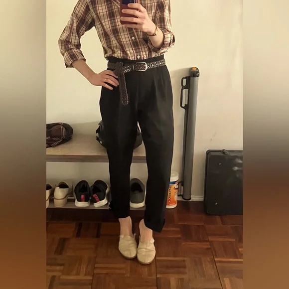 Classic black pants - Picture 1 of 8